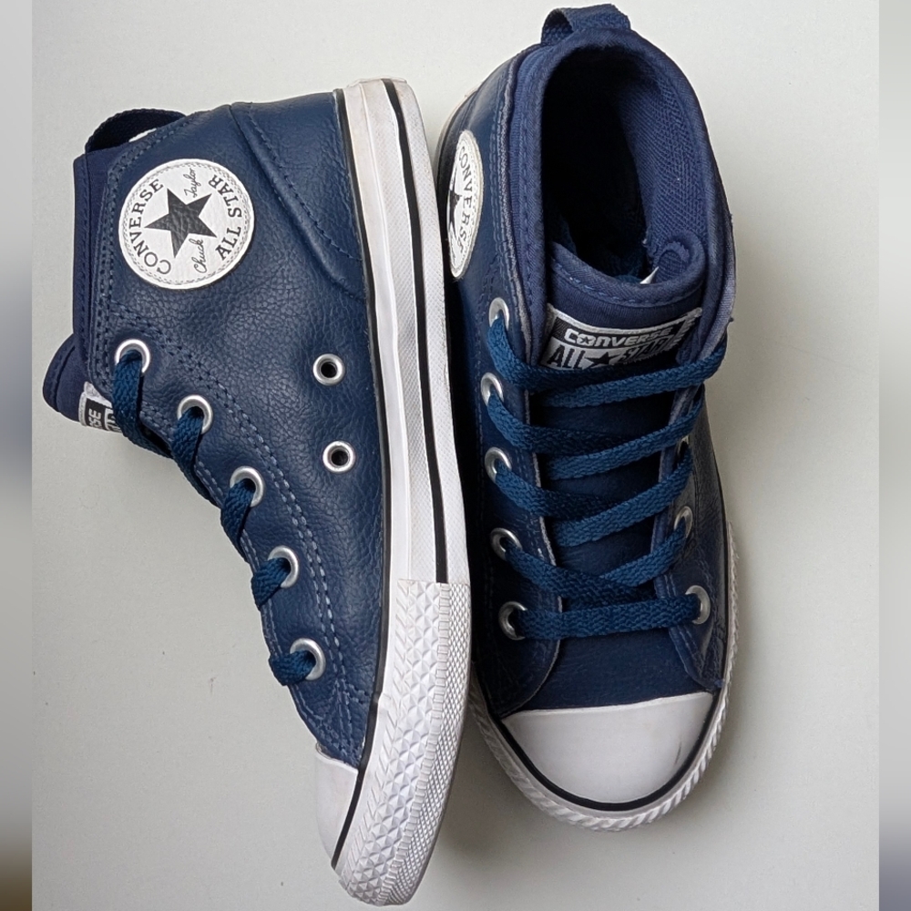 Converse Kids High-Top Sneakers - Navy Blue